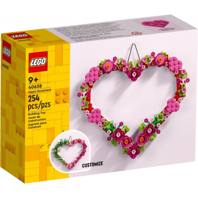 LEGO EXCLUSIF Décoration en forme de cœur 2023